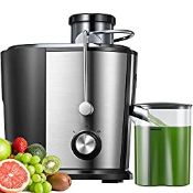 RRP £39.98 Juicer Whole Fruit and Vegetable Easy Clean