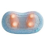 RRP £22.39 FYJENNICC Snap-On Neck Massage Pillow Back Massage with Heat