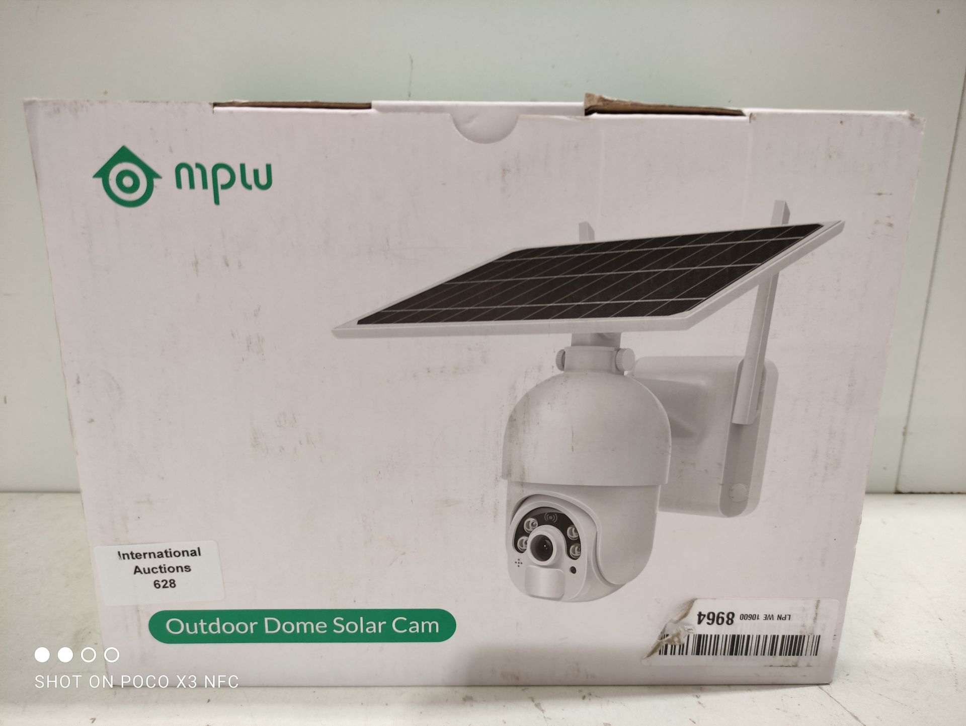 RRP £49.72 MPW Wireless Solar Security Camera Outdoor - Image 2 of 2