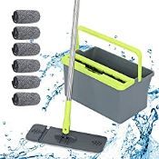 RRP £15.98 Oyxon Mop and Buckets Sets