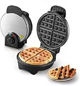 RRP £21.98 American Waffle Maker Iron Machine 850W I Electric