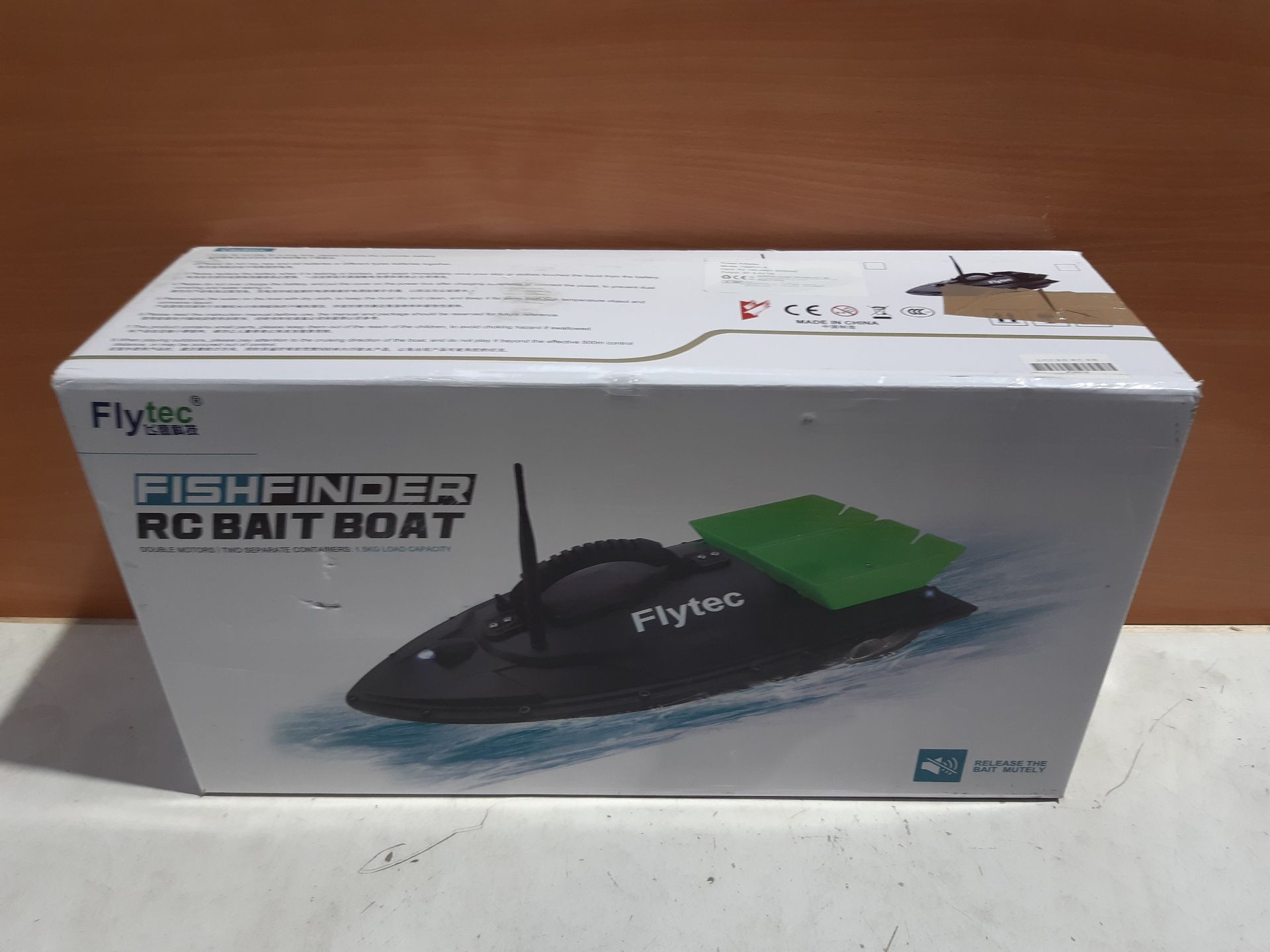 RRP £145.20 Goolsky Flytec 2011-5 Fishing Bait Boat RC Boat 500m - Image 2 of 2