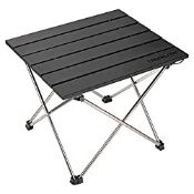 RRP £24.98 TREKOLOGY Portable Camping Table with Aluminum Table Top