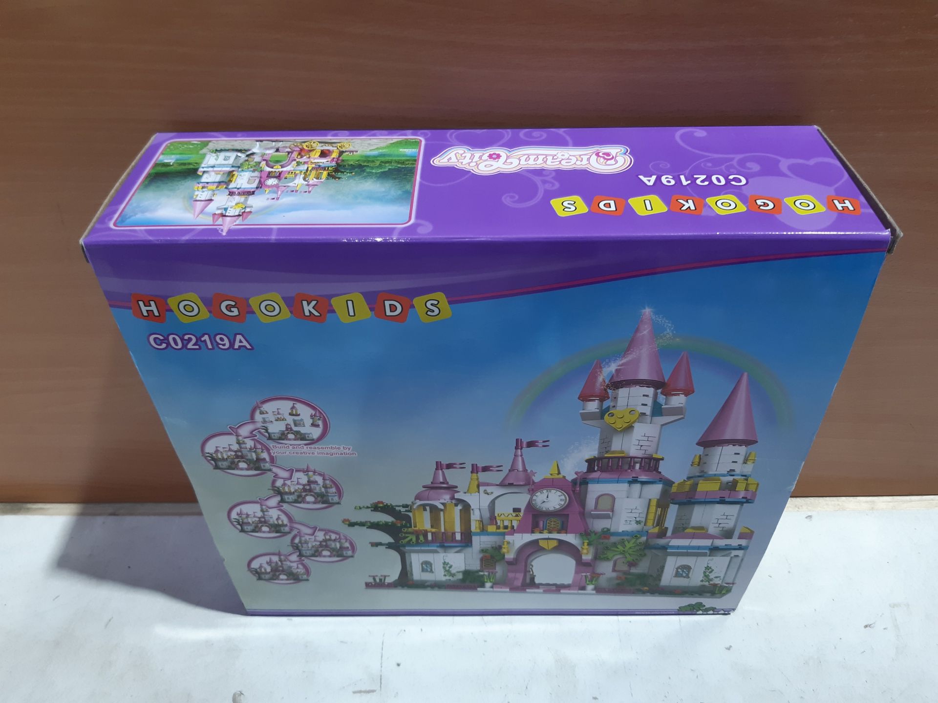 RRP £37.10 HOGOKIDS Girls Castle Stem Building Toys: 998 PCS Building - Image 2 of 2