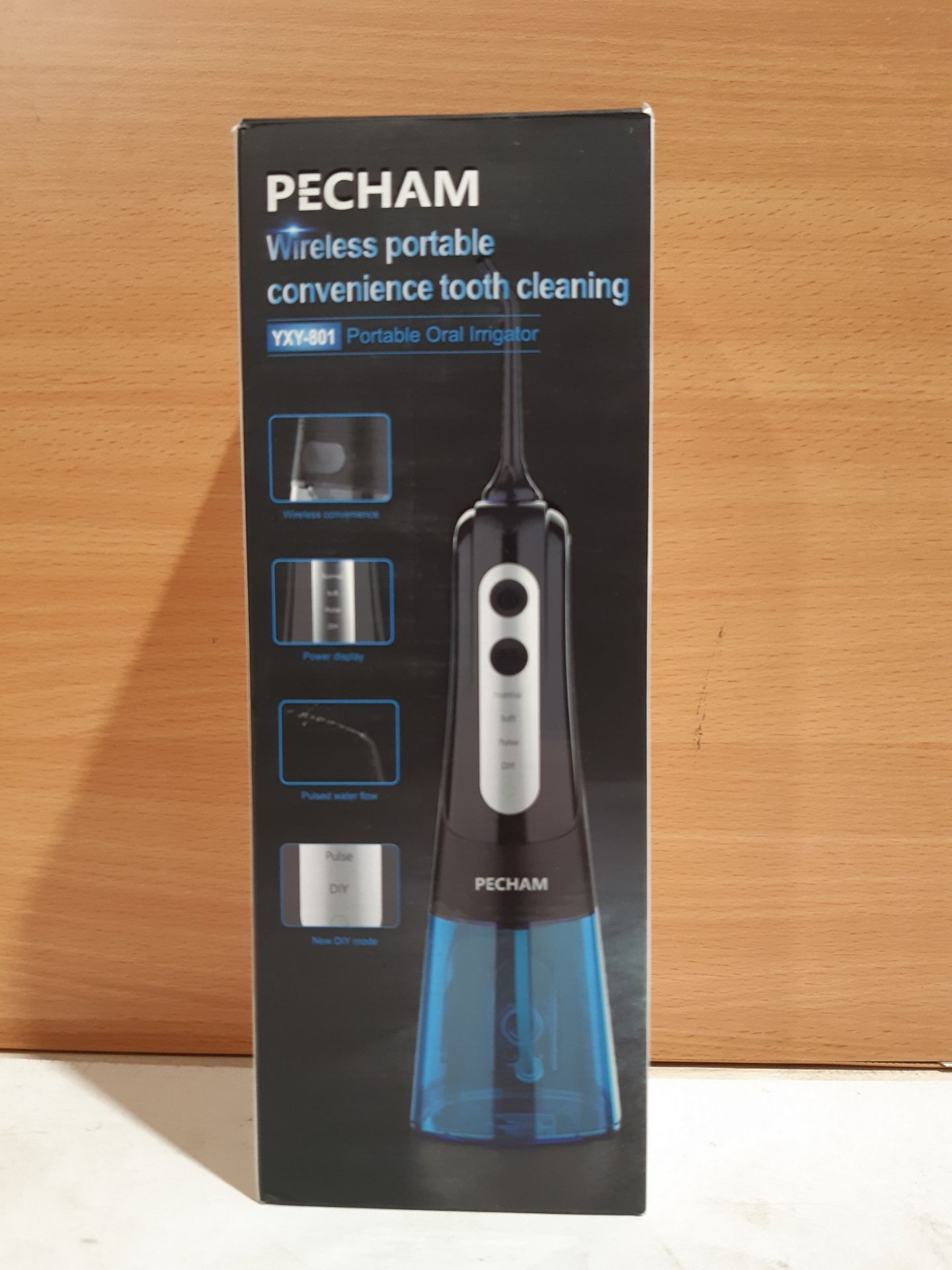 RRP £22.09 Upgraded Cordless Water Flosser for Teeth - Image 2 of 2