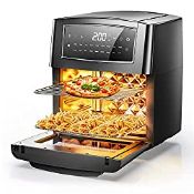RRP £139.99 Air Fryer Toaster Oven 12L