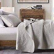 RRP £39.98 HORIMOTE HOME Bedspread King Size Beige