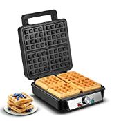 RRP £26.99 Waffle Maker