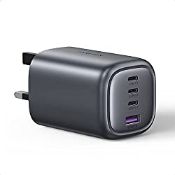 RRP £79.99 UGREEN Nexode 100W USB C Charger Plug 4-Port GaN Type