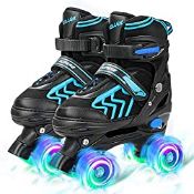 RRP £43.99 Kids Roller Skates for Boys Girls Child Beginners