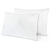 RRP £34.99 Zen Bamboo Pillows - Queen Size