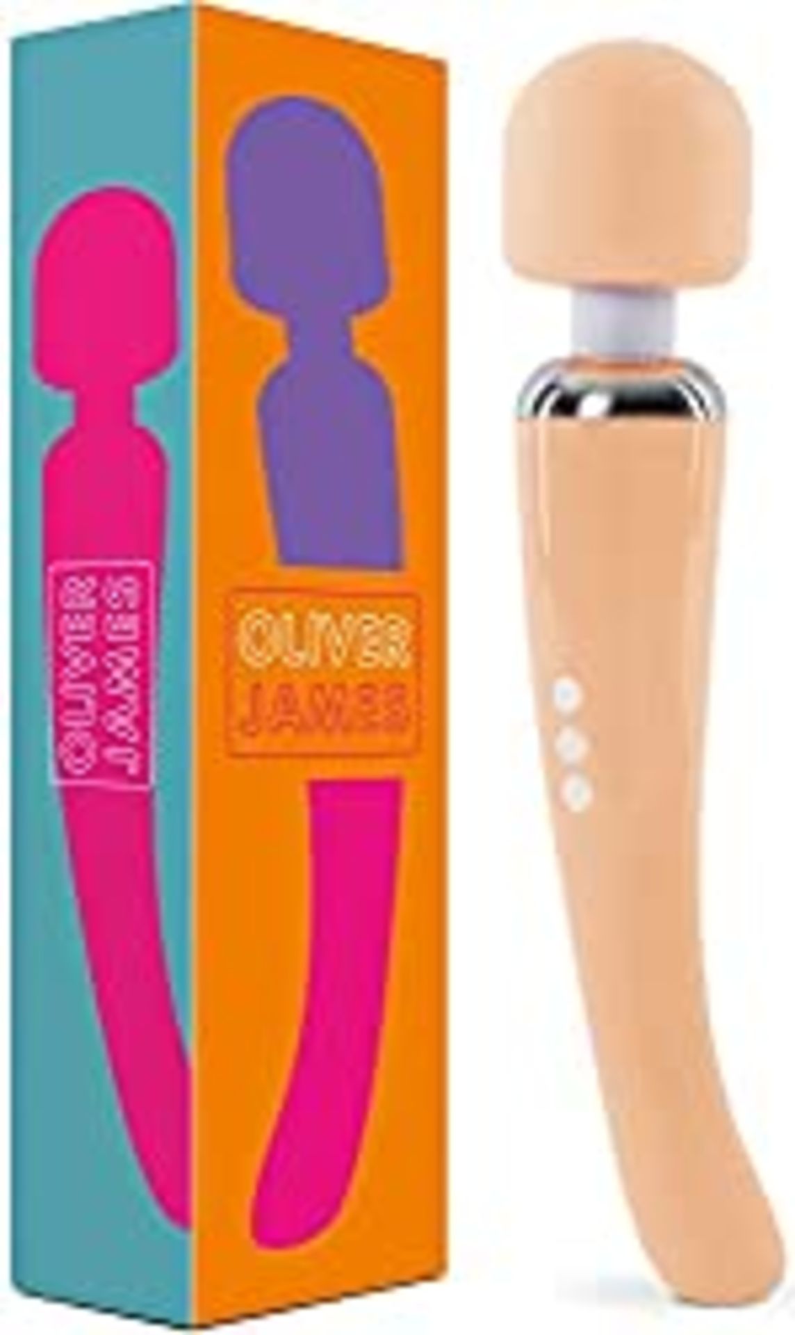 RRP £26.99 Large Wireless Personal Massager by Oliver James