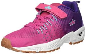 Lico Women's Mic VS Indoor Court Shoe, Pink/Purple/Turquoise, 28 EU rrp £20Condition ReportBRAND
