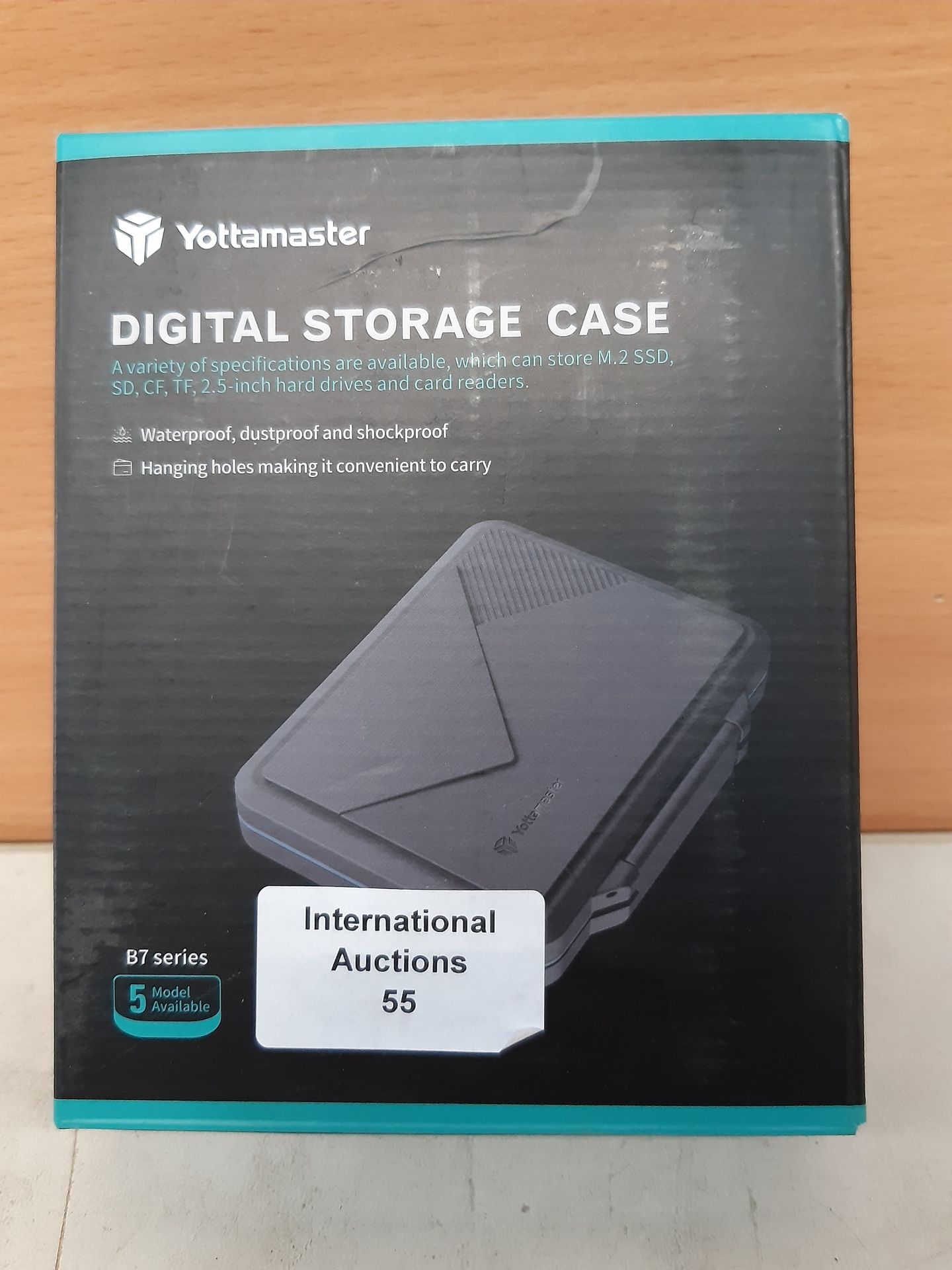 RRP £7.70 Yottamaster SD Card Case Water-Resistant Portable Memory - Image 2 of 2