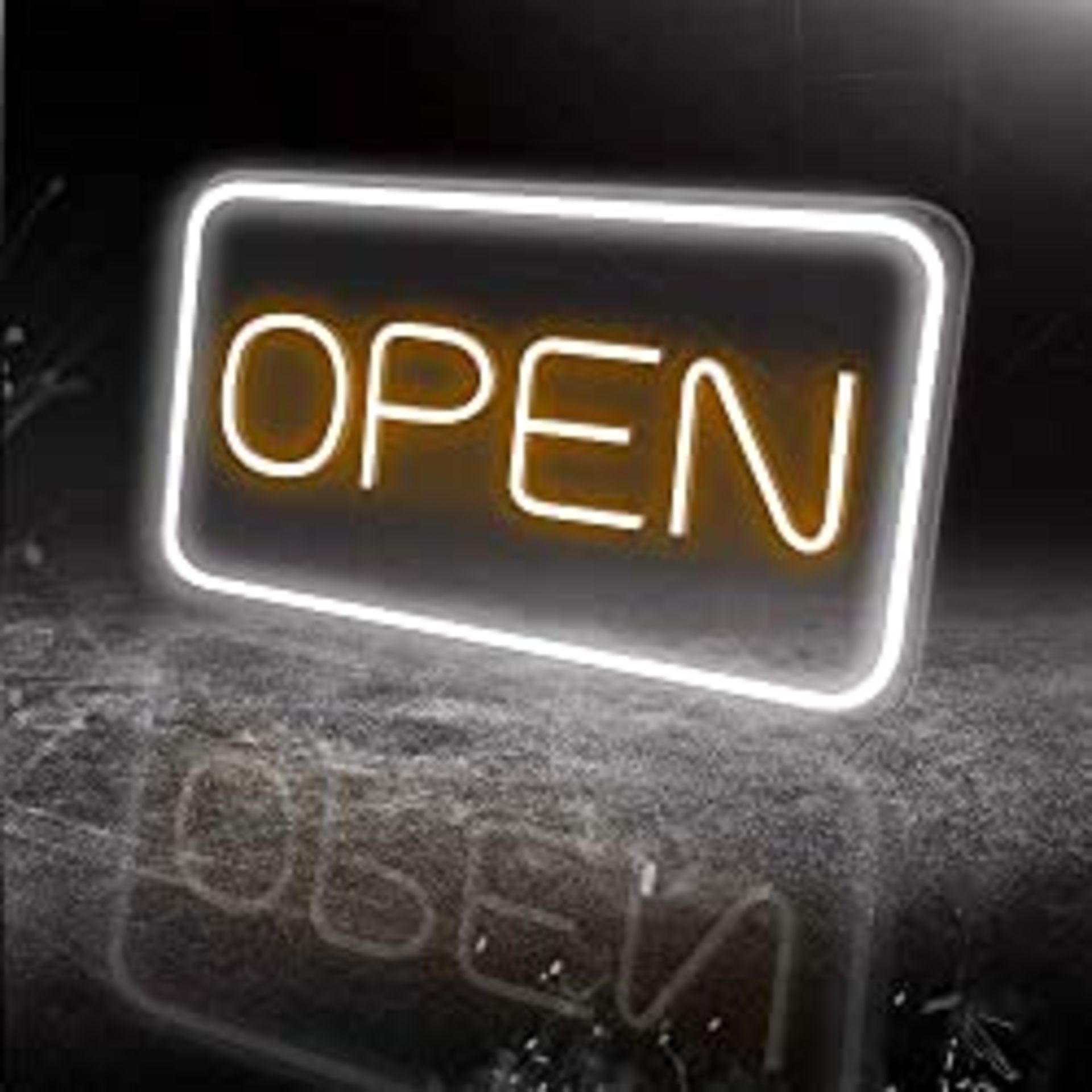 RRP £39.98 LED Neon Open Sign