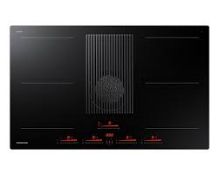 RRP £1919.00 SAMSUNG INFINITE RANGE INDUCTION COMBI HOB BLACK MODEL: NZ84T9747VK