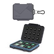 RRP £7.70 Yottamaster SD Card Case Water-Resistant Portable Memory