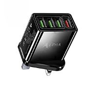 RRP £9.98 ALPHA USB Plug Charger