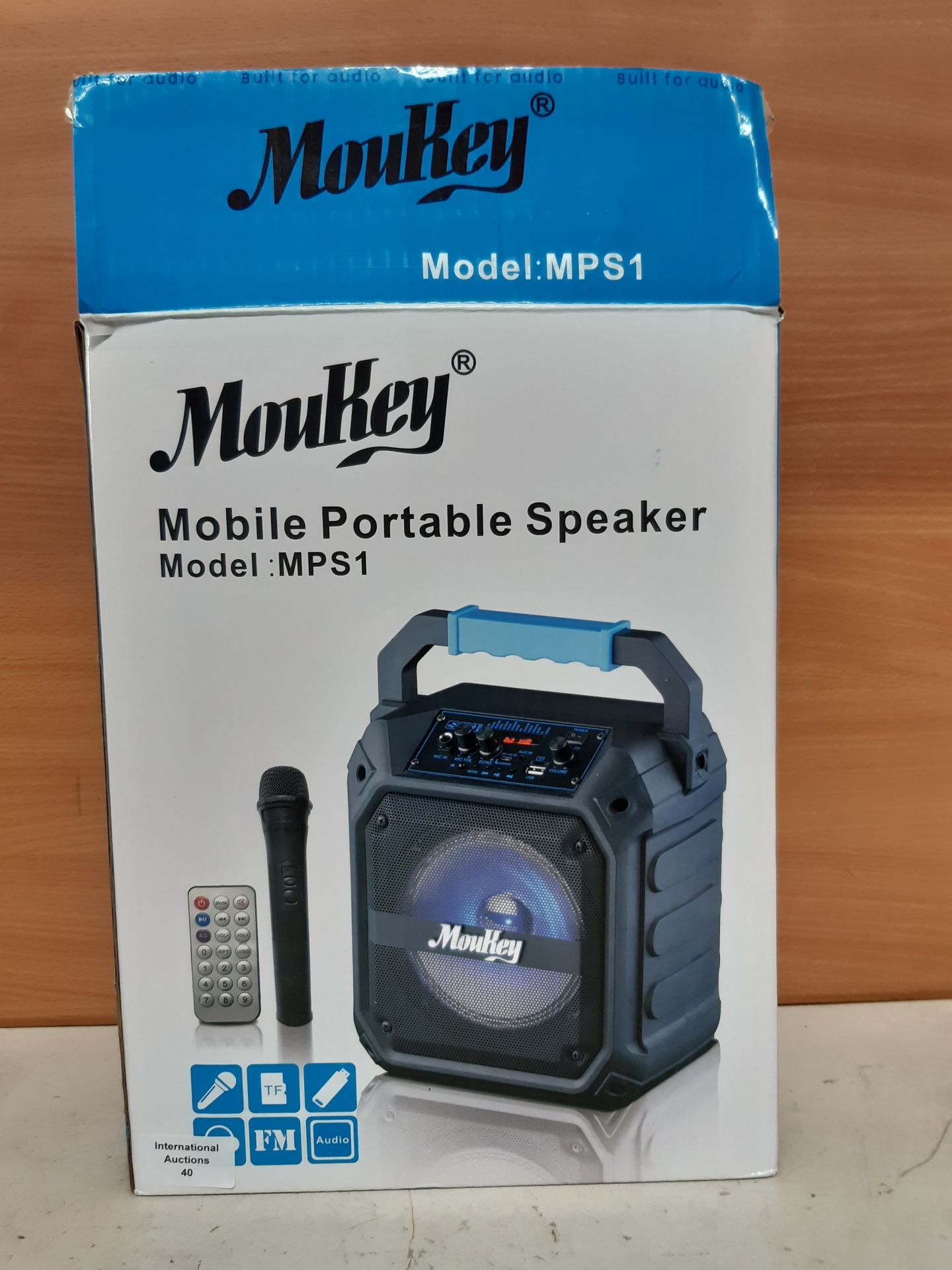 RRP £69.98 Moukey Karaoke Machine - Image 2 of 2