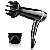 RRP £19.99 CONFU 2200W Professional Hair Dryer with Diffuser Fast