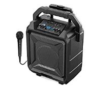 RRP £97.70 Portable PA System with Microphone