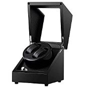 RRP £43.22 Double Automatic Watch Winder Watches Box Rotation Mechanical Cases