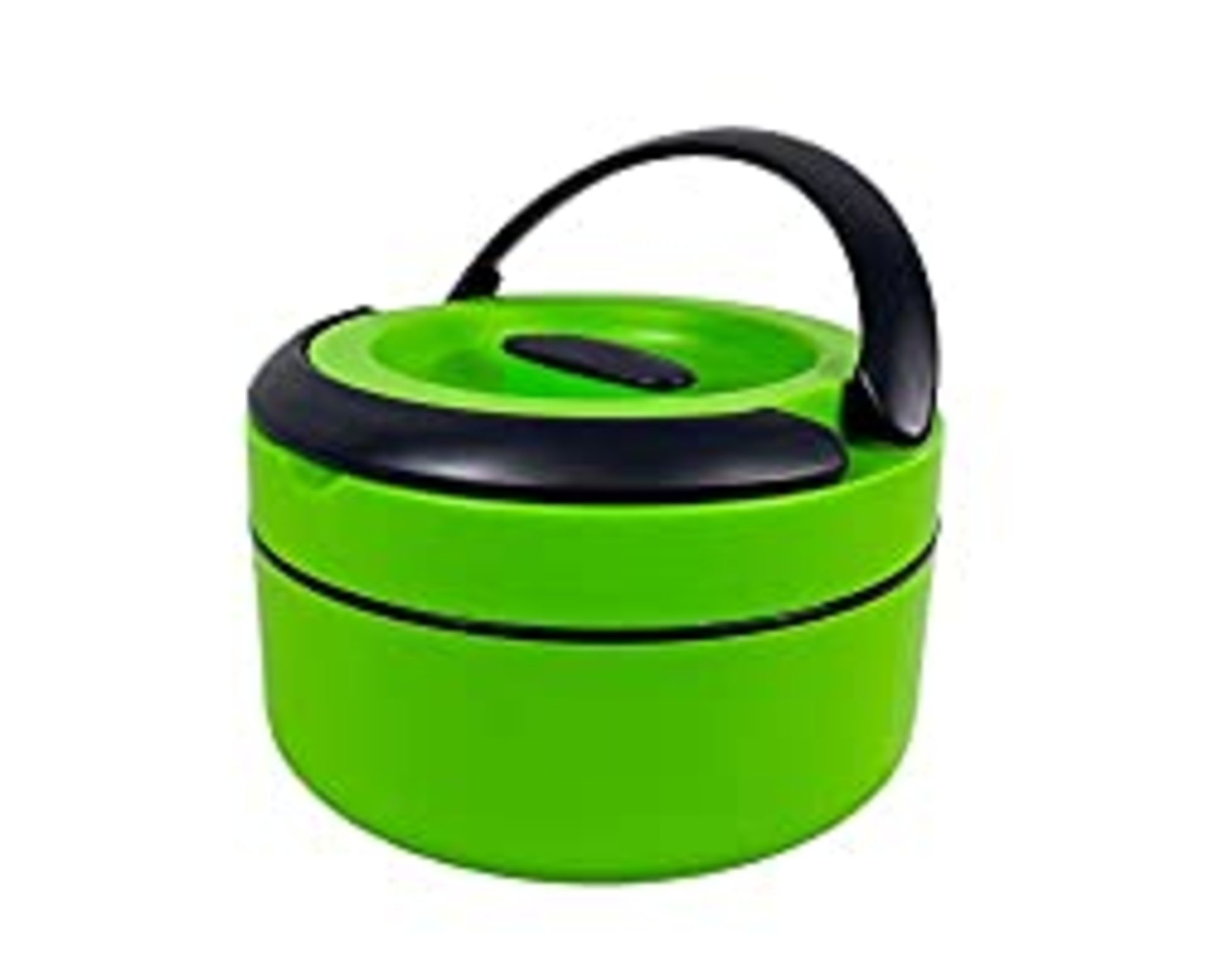 RRP £14.00 Portable Lunch Box Insulated Food Container Large (1.8Ltr)- Green