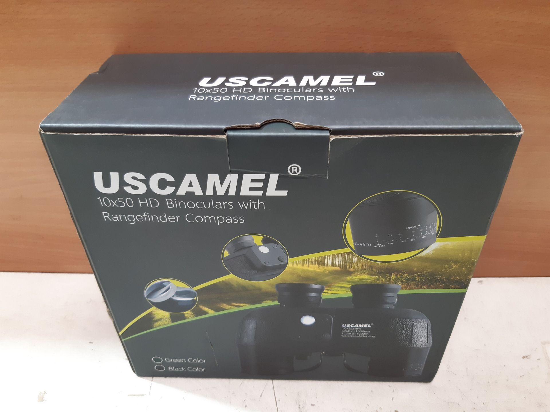 RRP £110.77 USCAMEL 10x50 HD Military Binoculars with Rangefinder - Image 2 of 2