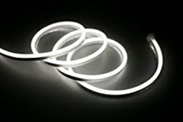 RRP £30.74 I Lumos Plug & Play Pure White Neon LED Strip Light