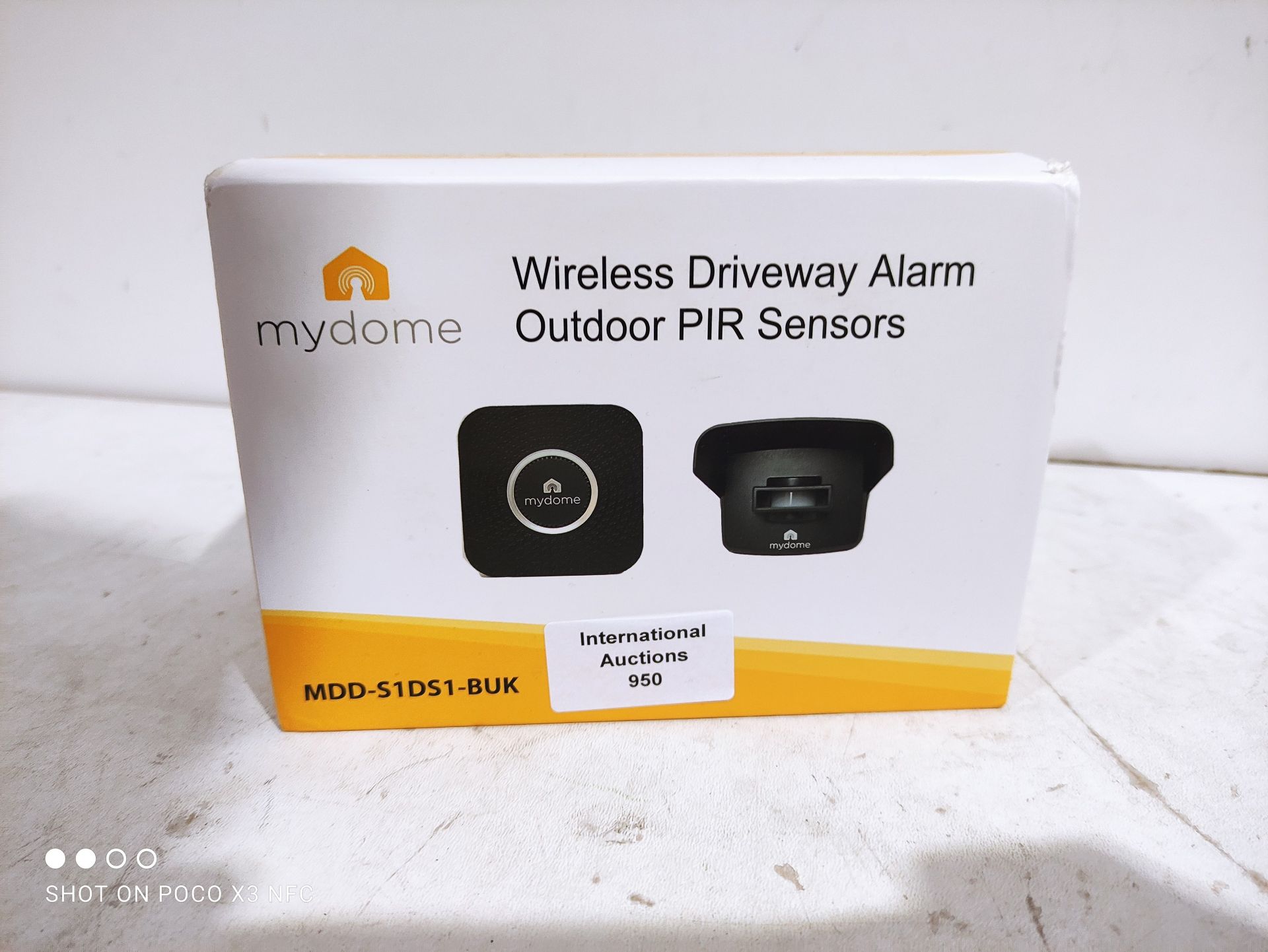 RRP £29.99 Mydome Wireless Driveway Motion Alarm | DIY Home Security - Image 2 of 2