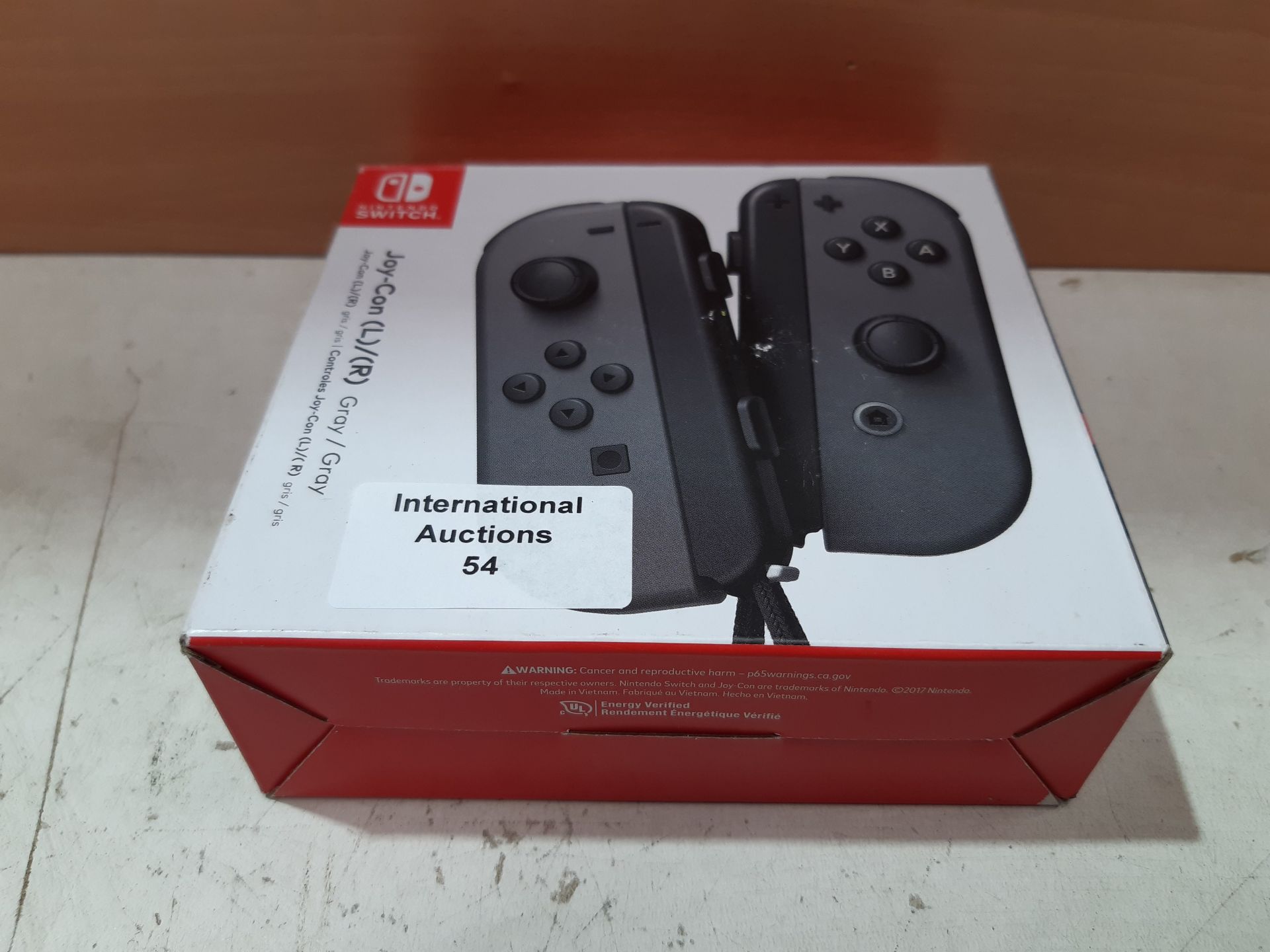 RRP £72.62 Nintendo Joy-Con (L)/(R) - Gray for Nintendo Switch - Image 2 of 2