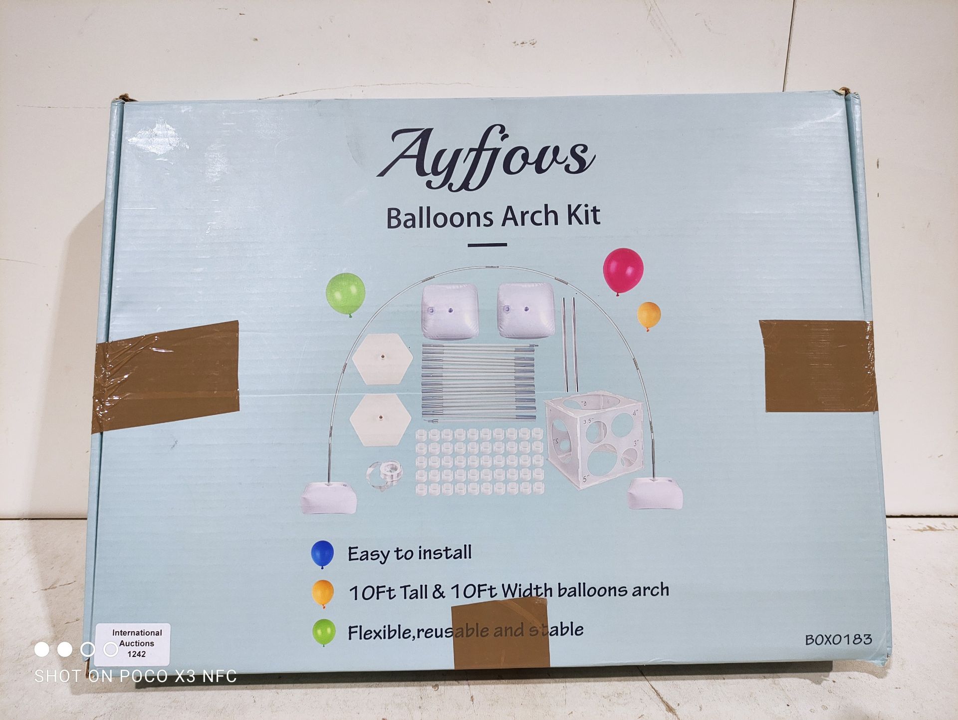 RRP £36.98 Ayfjovs Balloon Arch Kit - Image 2 of 2