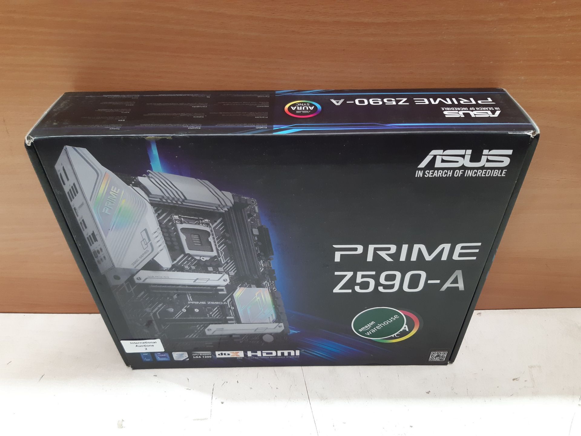 RRP £234.92 ASUS Prime Z590-A Intel Z590 (LGA1200) ATX motherboard - Image 2 of 2