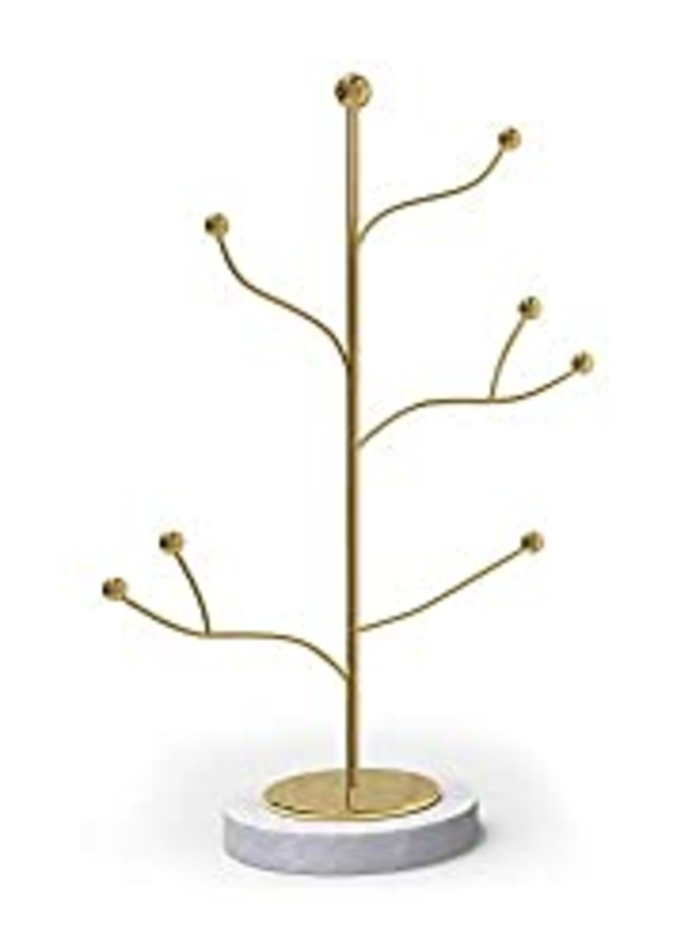 RRP £22.00 Marble Jewellery Tree Stand Display Organiser with