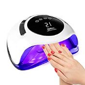 RRP £19.00 Bizcasa UV LED Nail Lamp