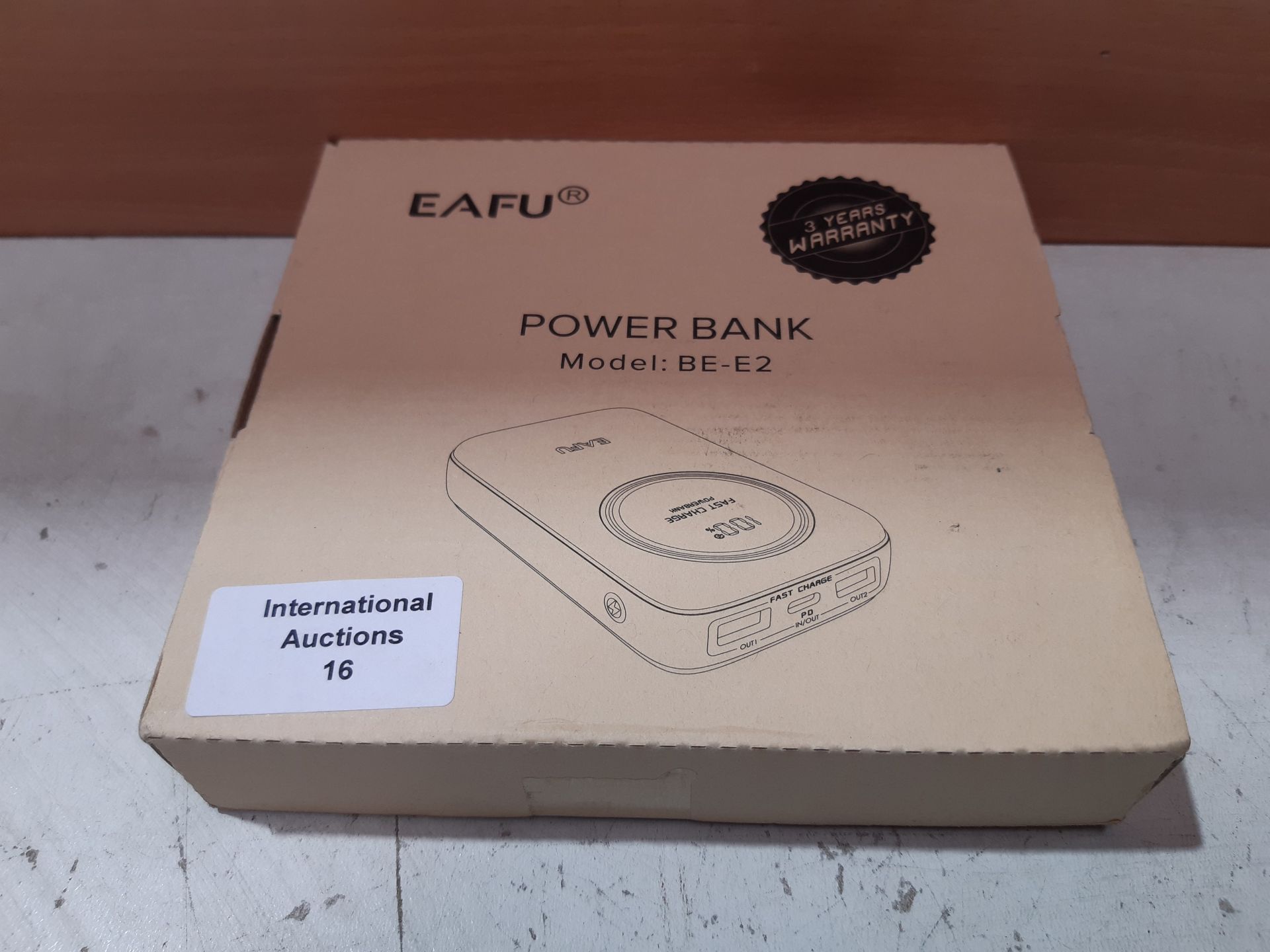 RRP £19.99 EAFU Power Bank - Image 2 of 2