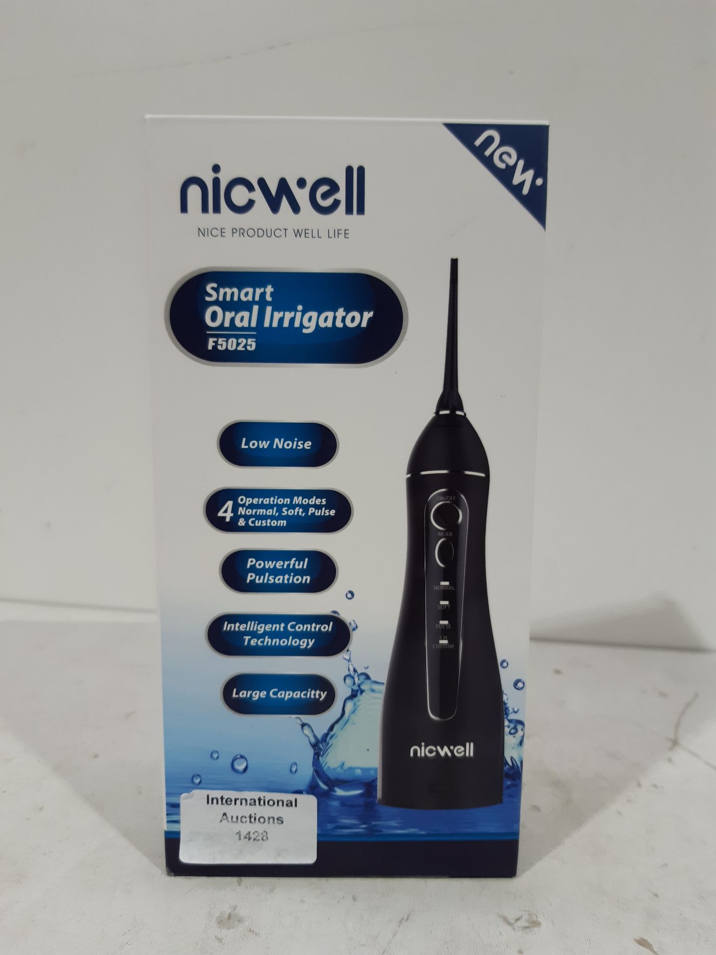 RRP £29.99 Water Flossers for Teeth Cordless - Nicwell Oral Irrigator Dental - Image 2 of 2
