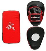 RRP £24.98 Aasta 2-In-1 Punching Mitts Kick Pack Set