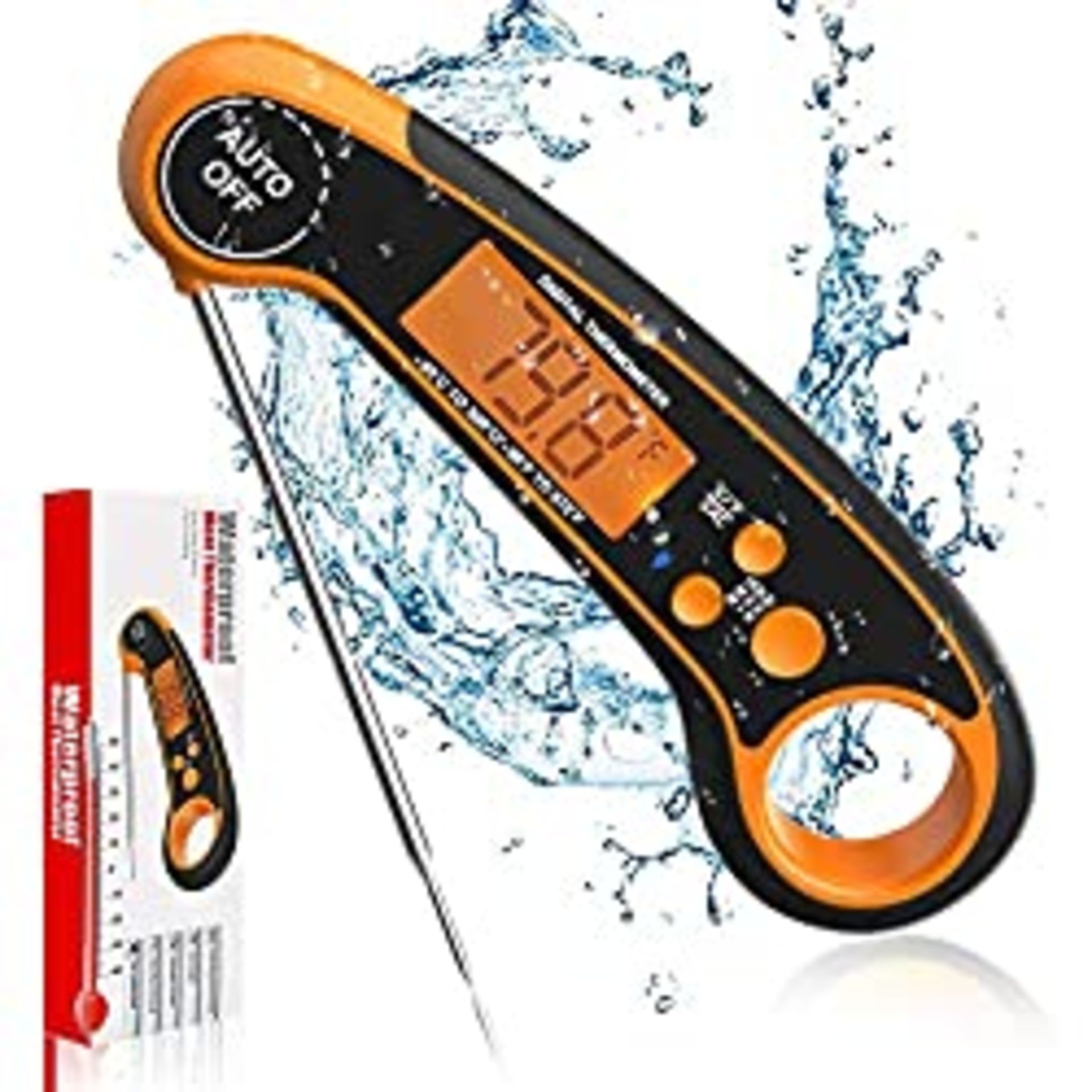 RRP £11.99 Aionly Meat Thermometers