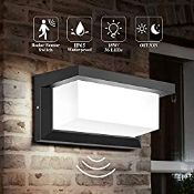 RRP £38.92 DECMAY Outside Light Outdoor LED Wall Lighting Modern