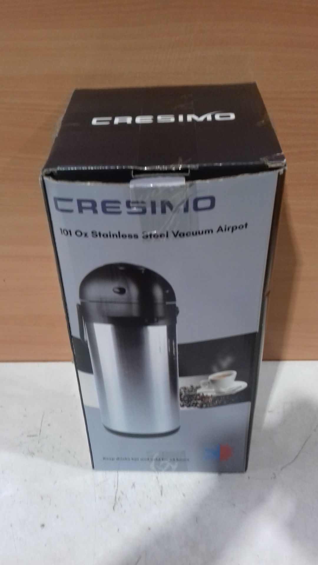 RRP £26.66 3L Pump Action Airpot - Thermal Coffee Flask - Image 2 of 2
