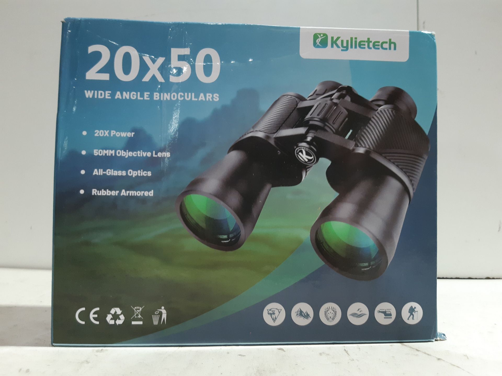 RRP £32.39 Kylietech 20x50 Binoculars - Image 2 of 2