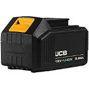 RRP £68.24 JCB 18V 5.0Ah Rechargeable Lithium-ION Battery for JCB Power Tools