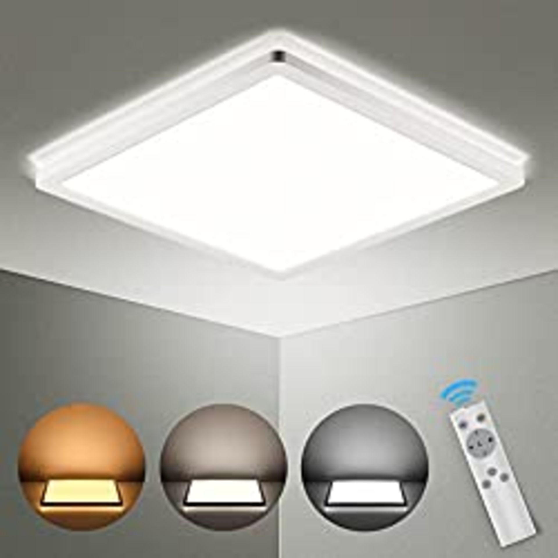 RRP £32.99 LED Ceiling Light Dimmable 18W