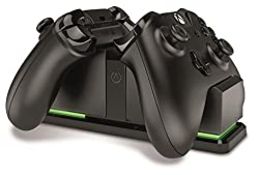 RRP £16.99 PowerA Dual Charging Station Kit for Xbox One - Black