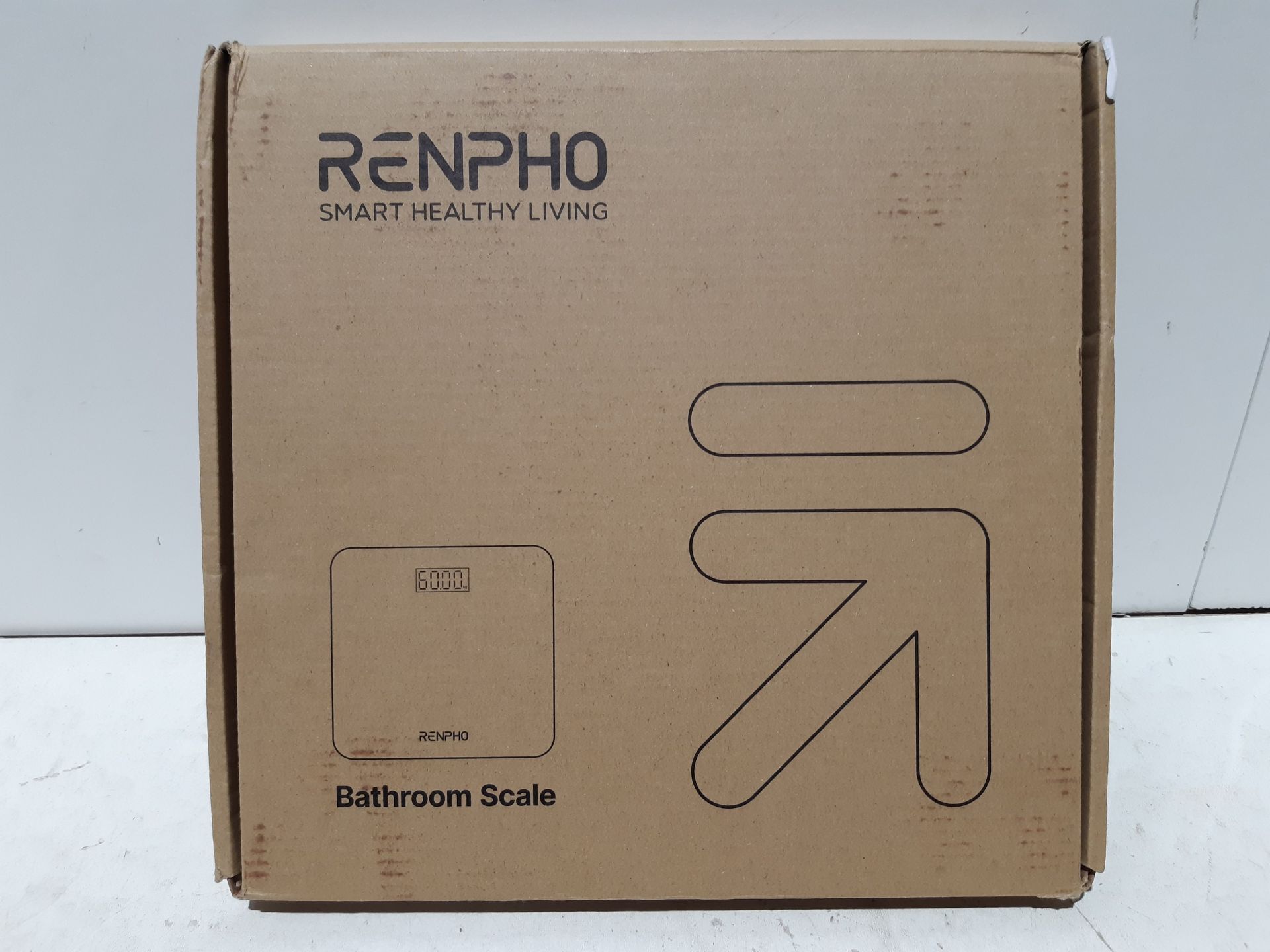 RRP £12.98 RENPHO Digital Bathroom Scales Weighing Scale with - Image 2 of 2