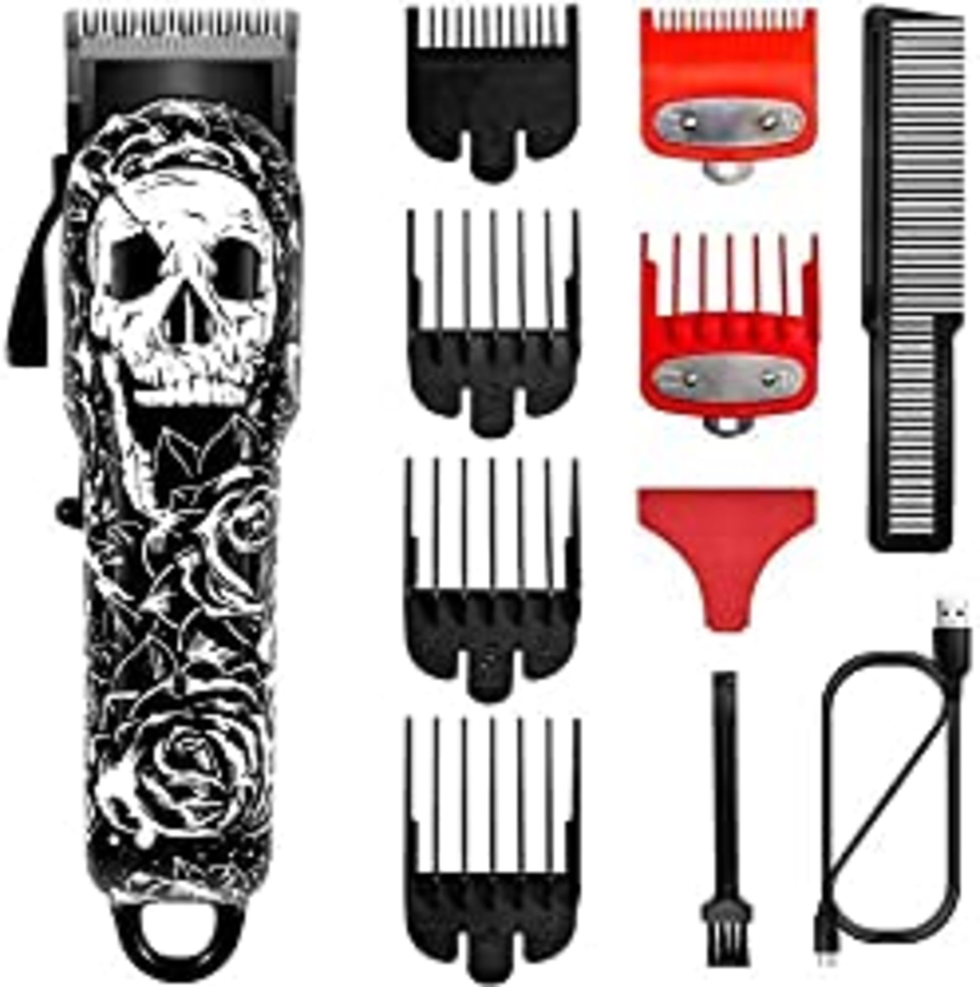 RRP £12.97 Surker Hair Clippers for Men Cordless Hair Trimmer