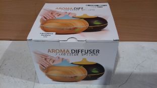 RRP £19.66 WQJifv 550ml Essential Oil Diffuser Aromatherapy Aroma