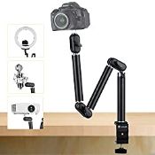 RRP £39.98 TARION Overhead Tripod Camera Desk Mount 360 Flexible