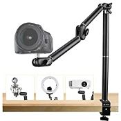 RRP £46.86 TARION Overhead Tripod Camera Desk Mount 360 Flexible